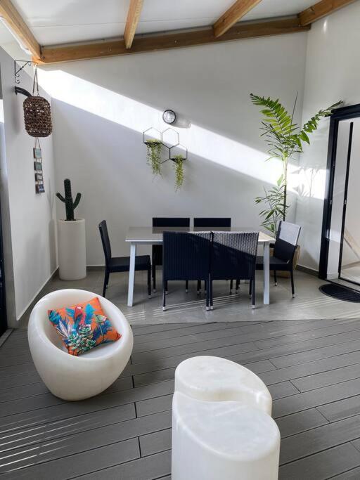 Appartement L'Aire Sans Soucis à Le Bois de Nefles  Extérieur photo